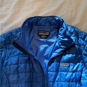 Patagonia Women’s Blue Nano Puff Jacket Like New
